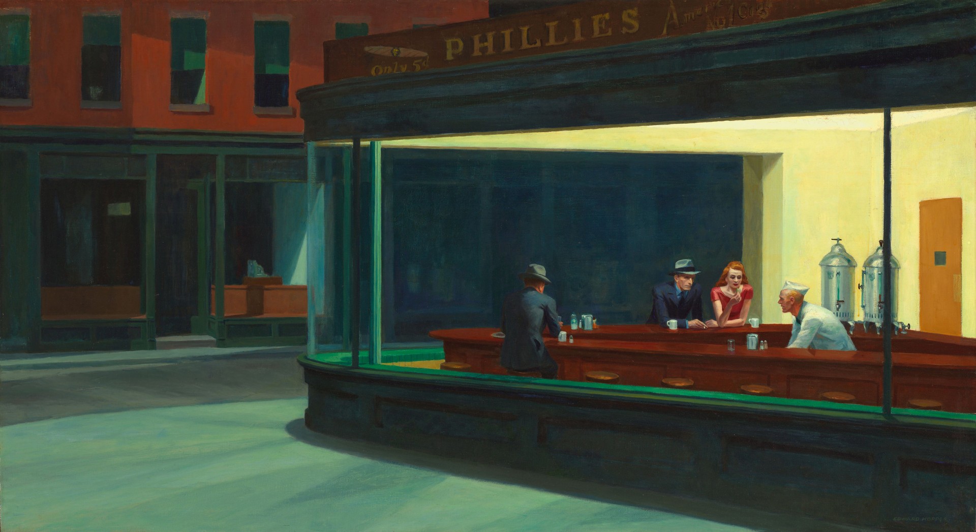 "Nighthawks" - by Edward Hopper