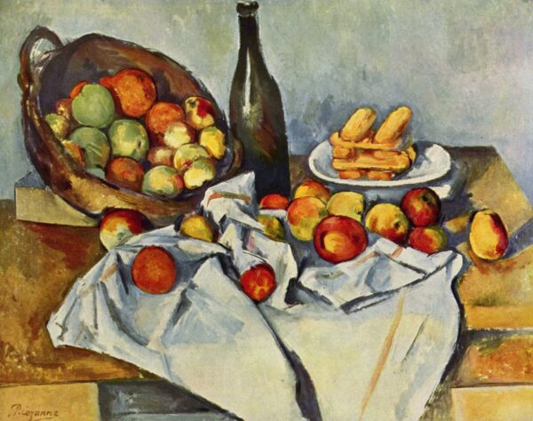 Basket of Apples - by Paul Cézanne