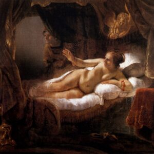 Danae - by Rembrandt