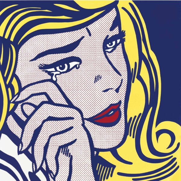 Crying Girl - by Roy Lichtenstein