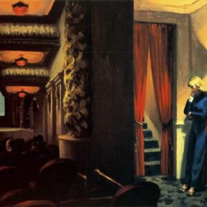 New York Movie - by Edward Hopper