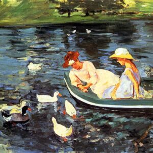 Summertime - by Mary Cassatt