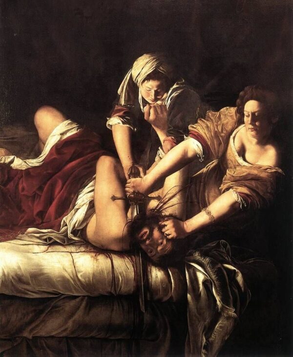 Judith Beheading Holofernes - by Artemisia Gentileschi