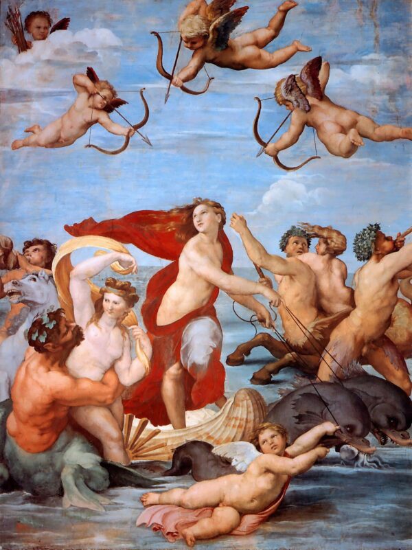 The Triumph of Galatea - by Raphael