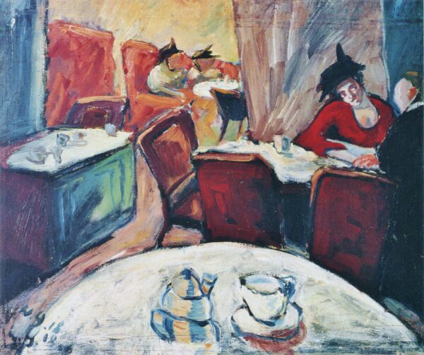 Cafè - by Walter Gramatté