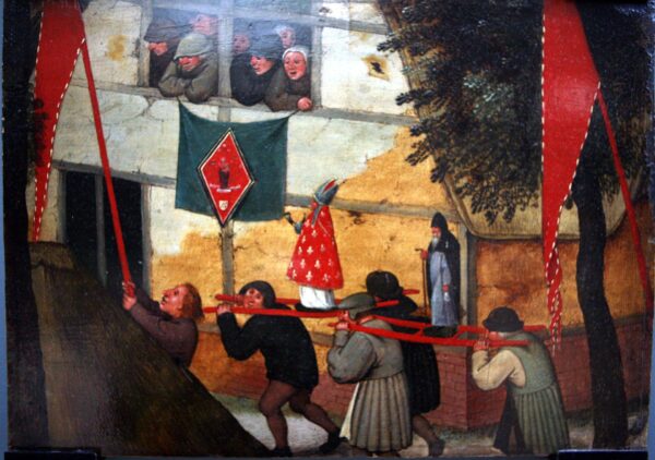 Procession - by Pieter Brueghel the Younger