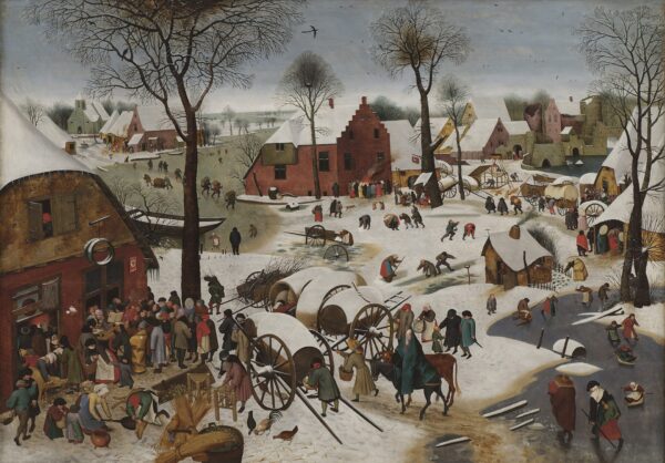 The Census at Bethlehem (after Brueghel the Elder) - by Pieter Brueghel the Younger
