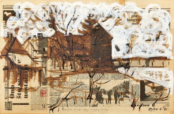 Gajeva 20 Street at the End of Her Journey - by Alfred Freddy Krupa