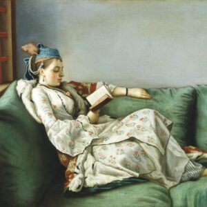Portrait of Maria Adelaide of France in Turkish-style clothes - by Jean-Étienne Liotard