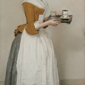 The Chocolate Girl - by Jean-Étienne Liotard