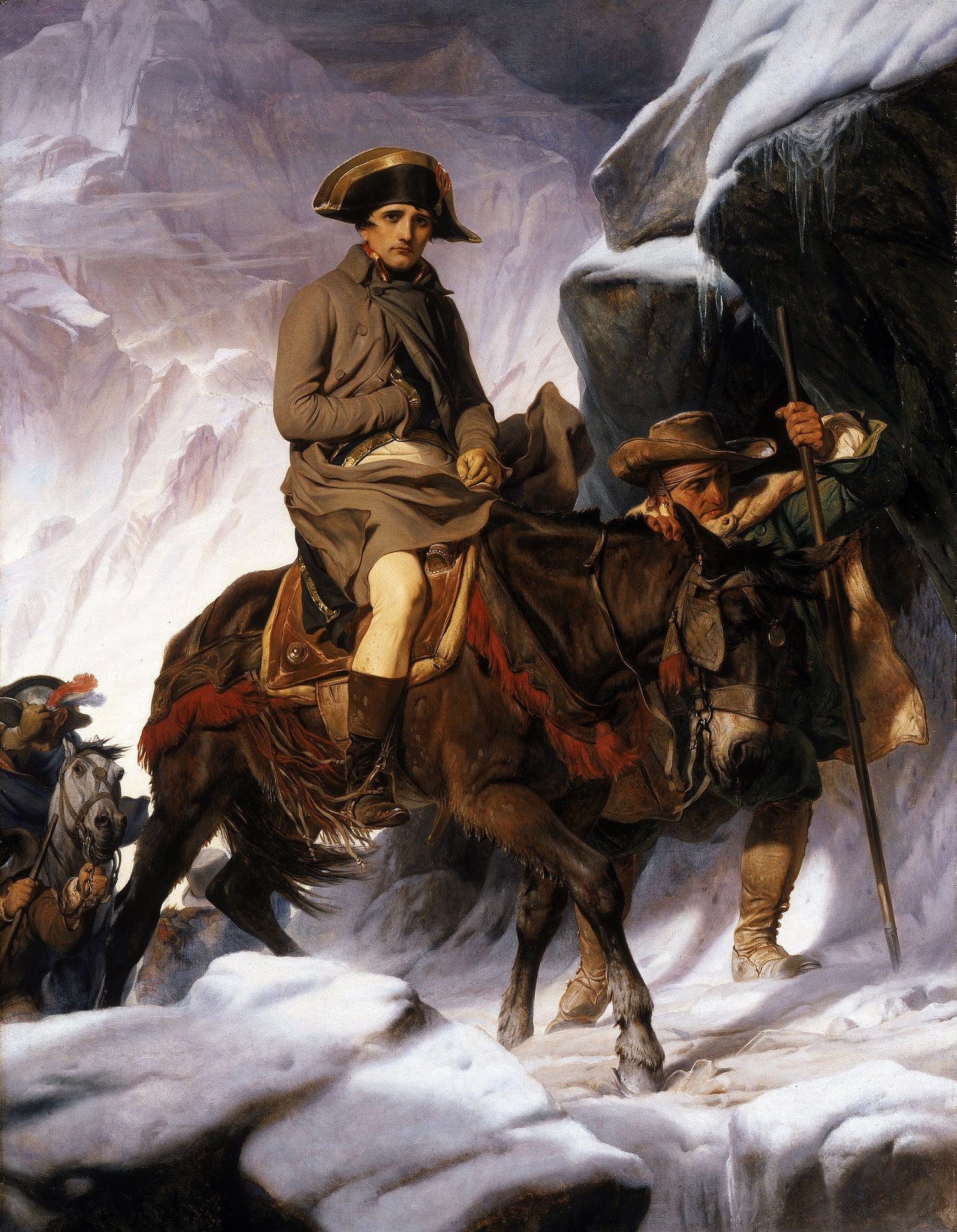 "Napoleon crossing the Alps" - by Paul Delaroche