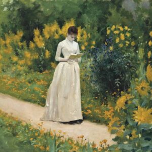 Reading on the Garden Path - by Albert Aublet