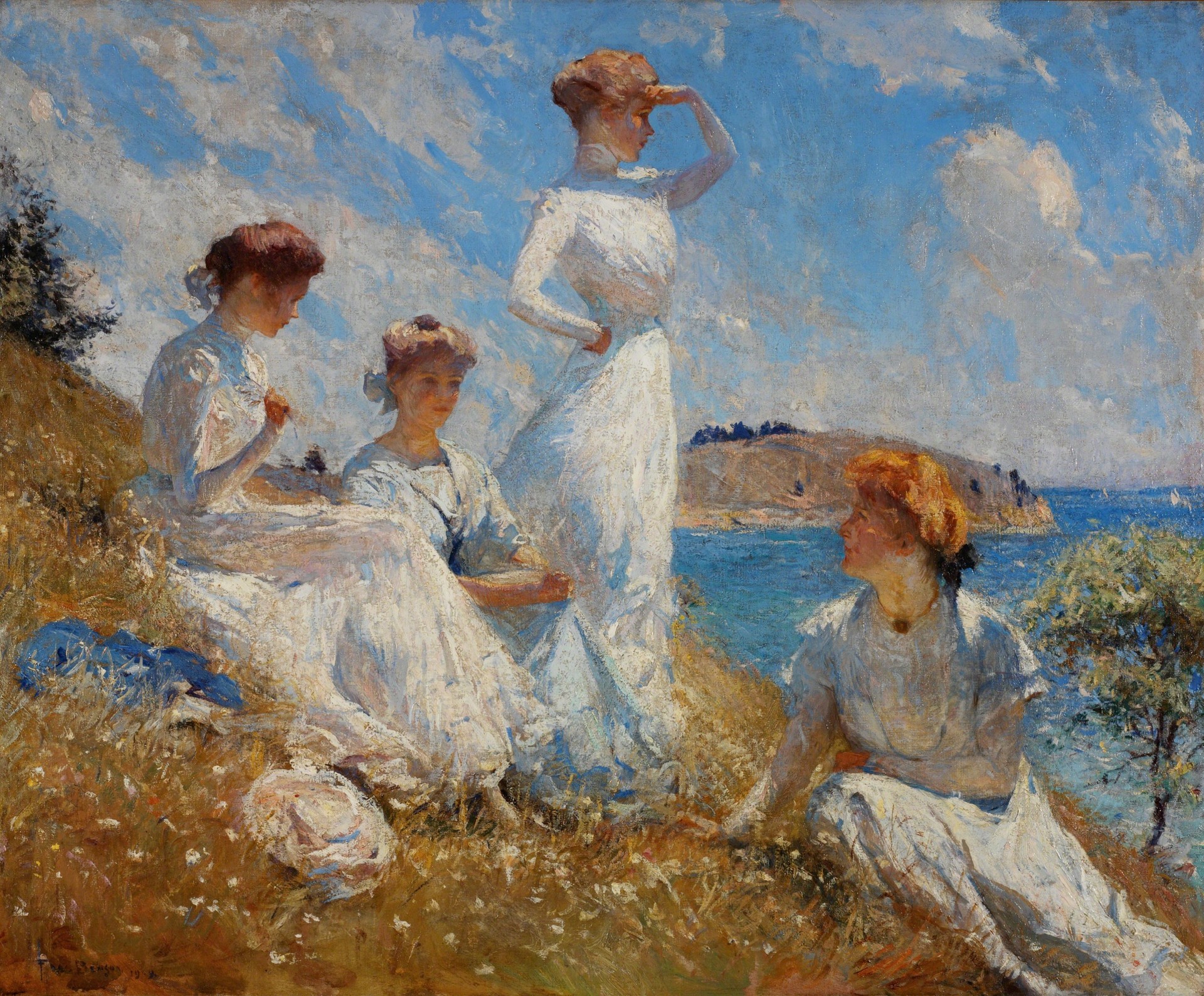 Summer - by Frank Weston Benson
