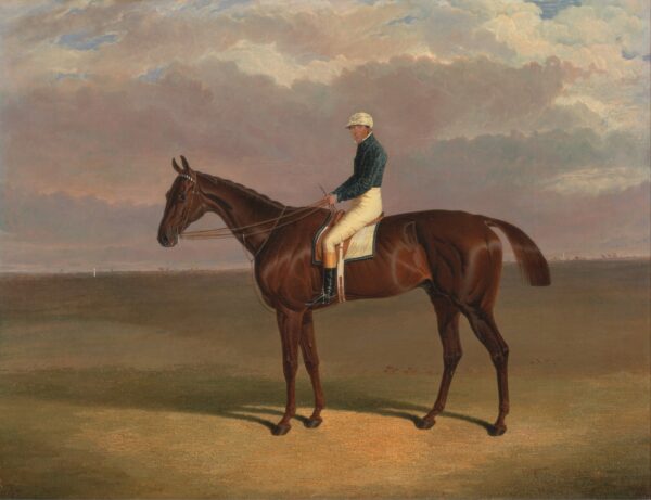 Margrave' with James Robinson Up - by John Frederick Herring Sr.