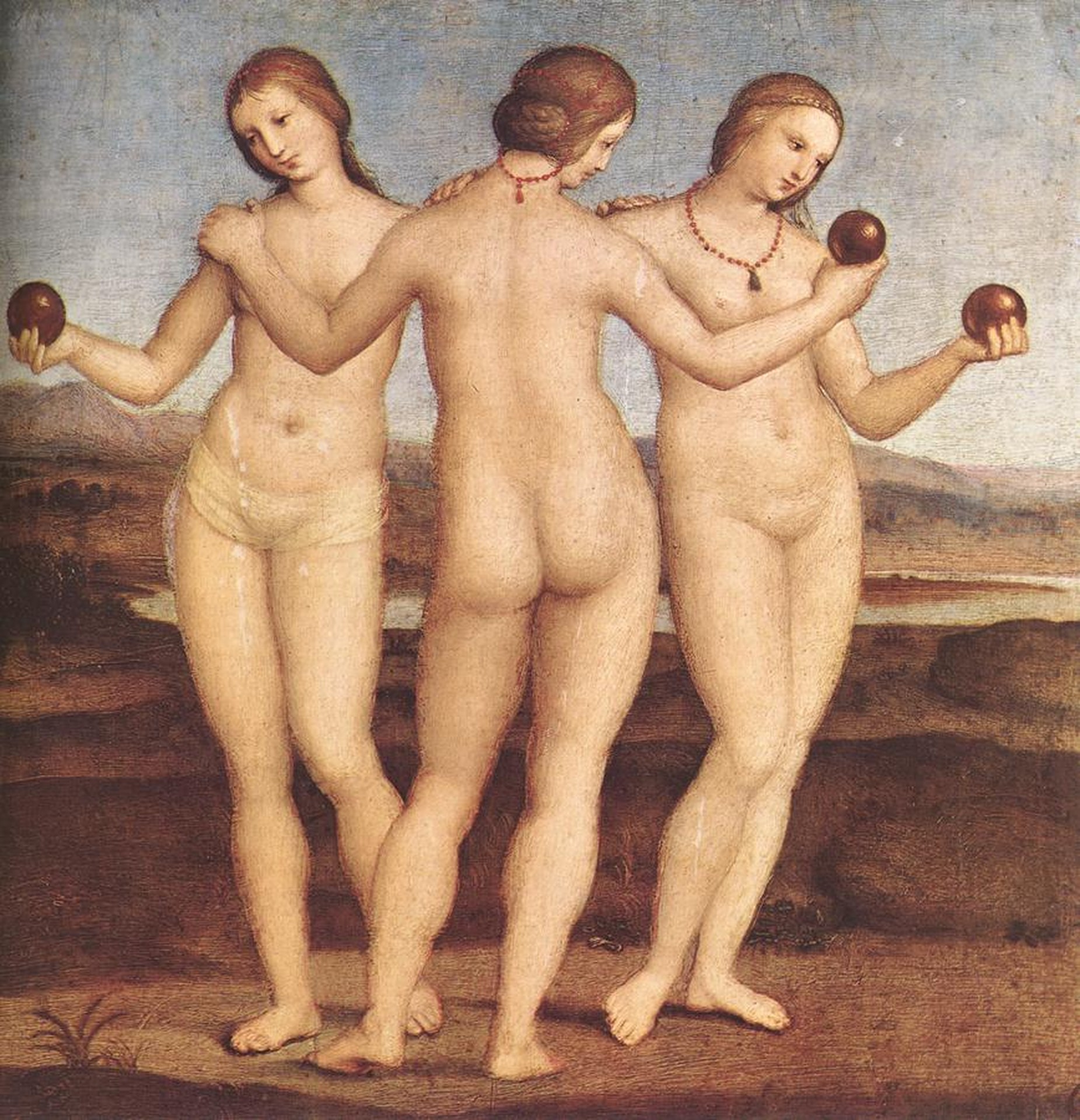 The Three Graces - by Raphael