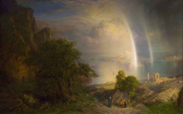 Aegean Sea - by Frederic Edwin Church