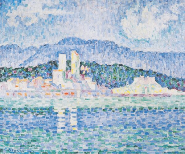 Antibes, Thunderstorms - by Paul Signac