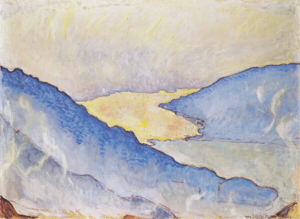 Evening Mist on Lake Thun - Ferdinand Hodler