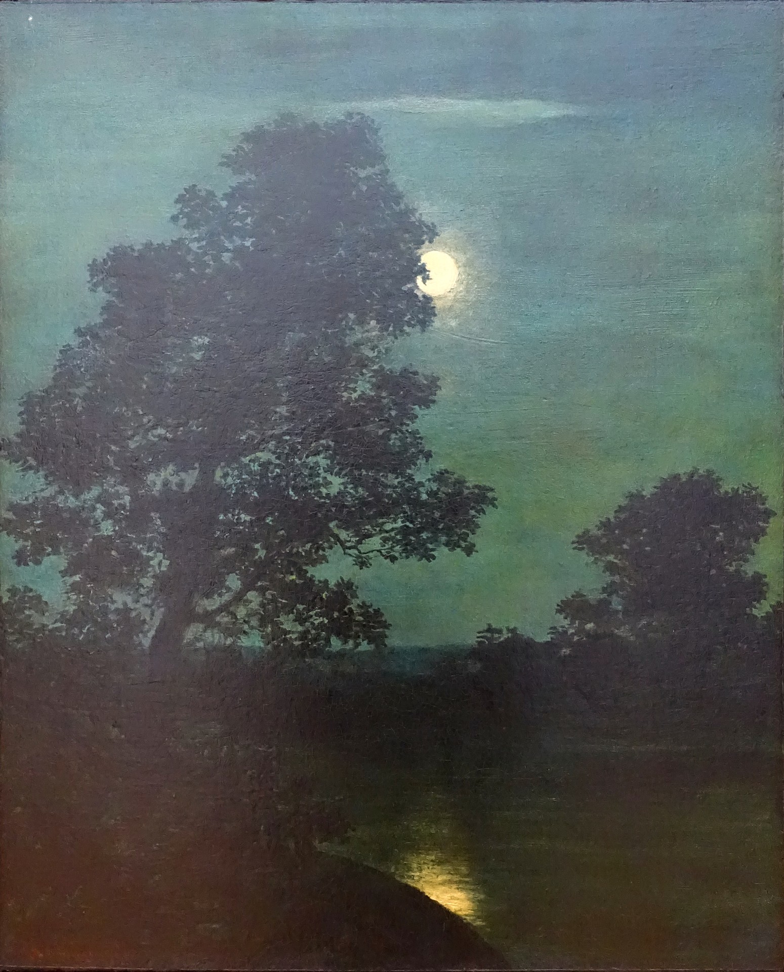 Moonlight on the Brook - by Ralph Albert Blakelock