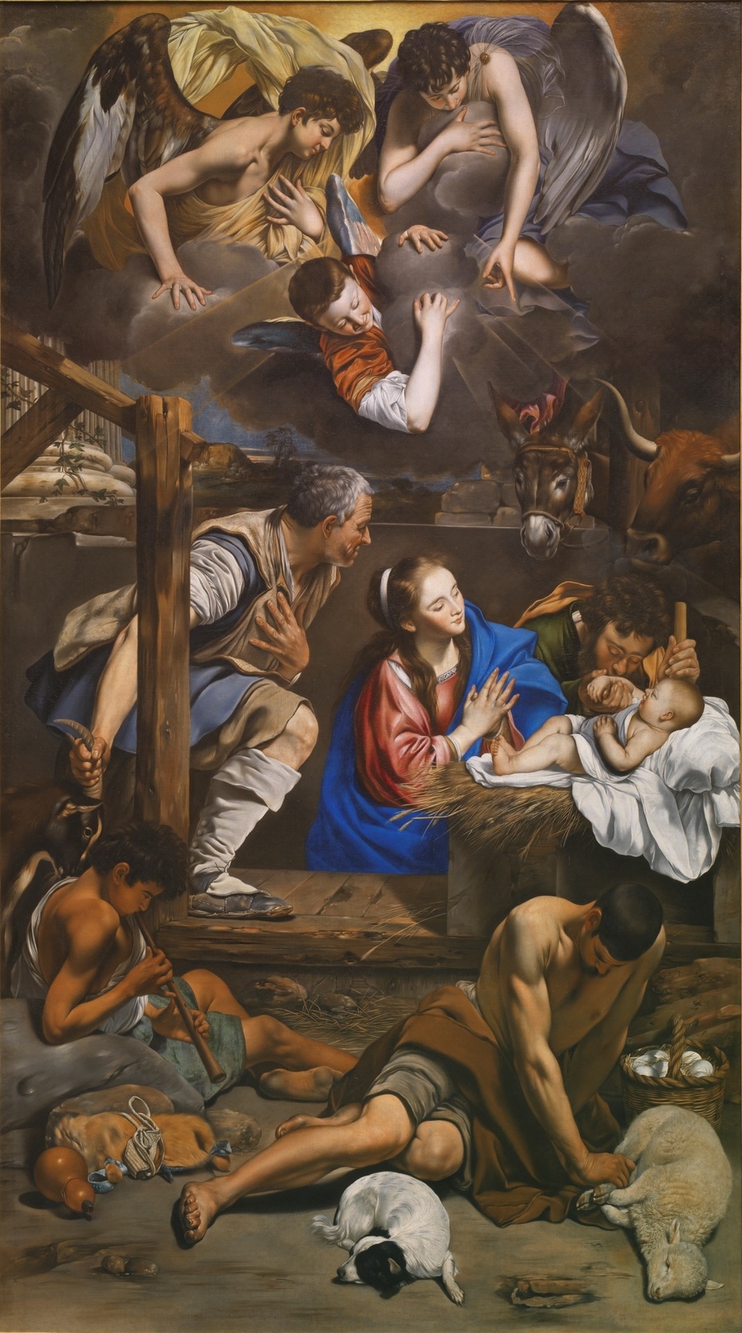 Adoration of the Shepherds - by Juan Bautista Maíno