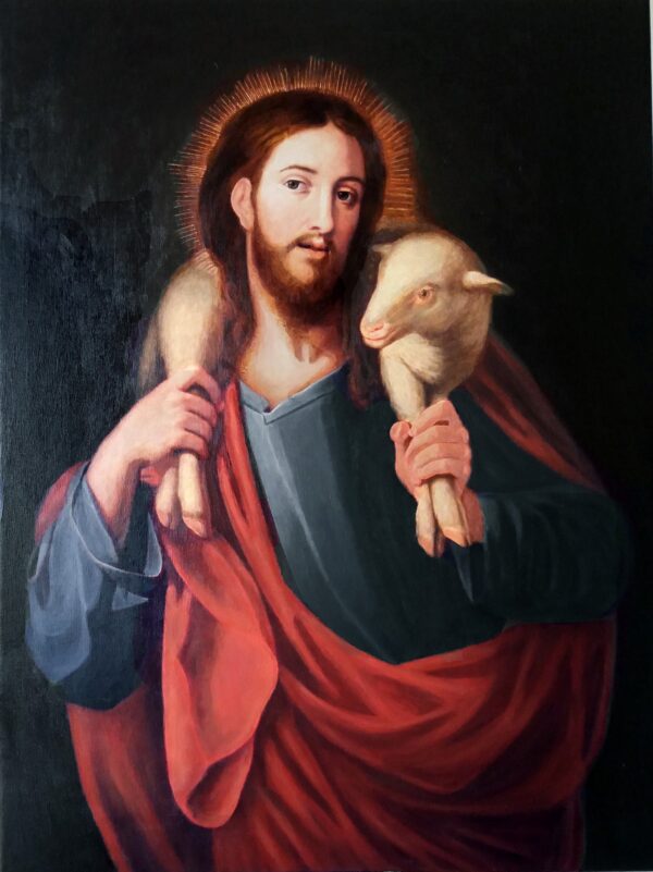 El Buen Pastor siglo XVIII (The Good Shepherd 18th Century) - by Touriño