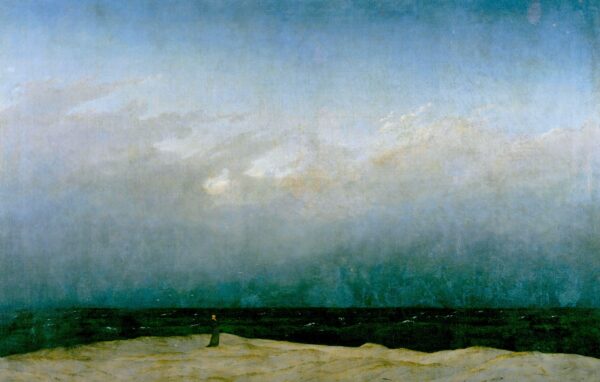 The Monk - by The Sea - by Caspar David Friedrich