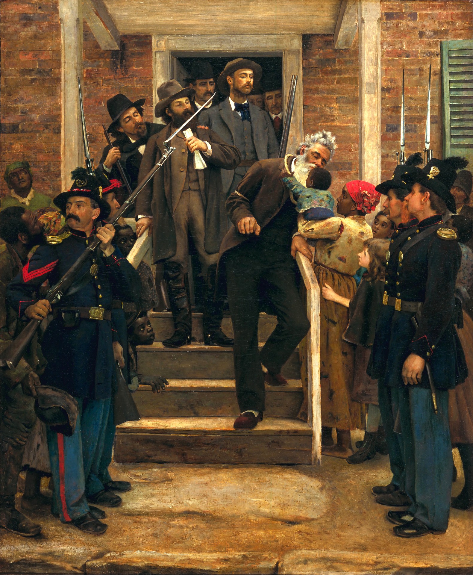 The Last Moments of John Brown - by Thomas Hovenden
