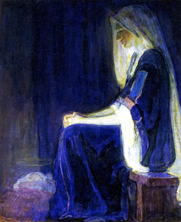Mary (1910) - by Henry Ossawa Tanner