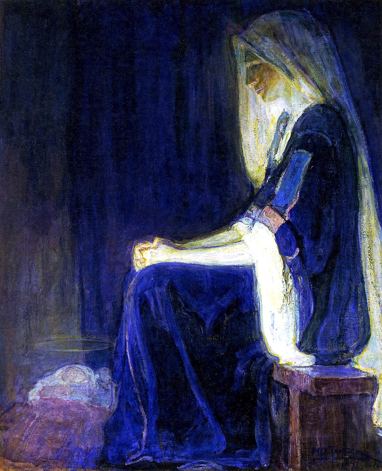 Mary (1910) - by Henry Ossawa Tanner
