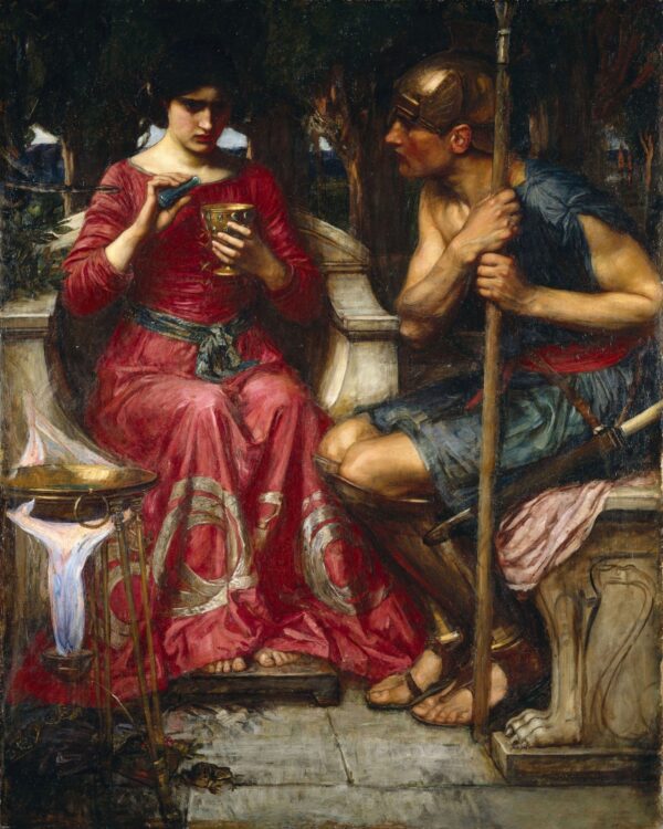 Jason and Medea - by John William Waterhouse