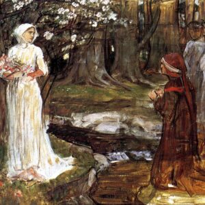 Dante and Matilda - by John William Waterhouse