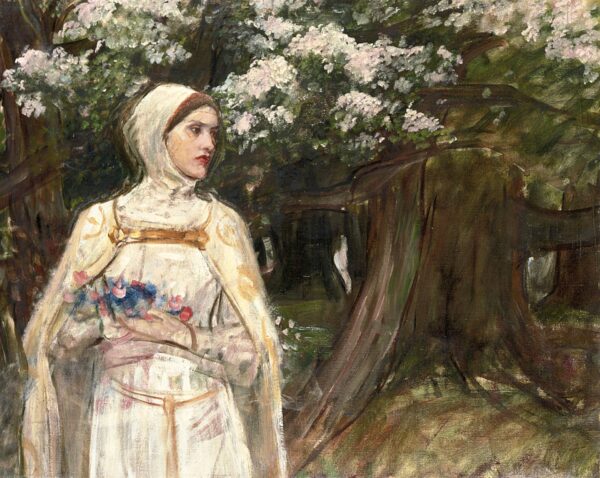 Matilda (formerly called Beatrice ) - by John William Waterhouse