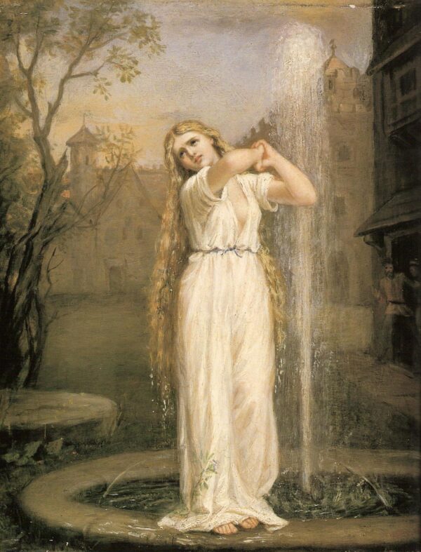 Undine - by John William Waterhouse