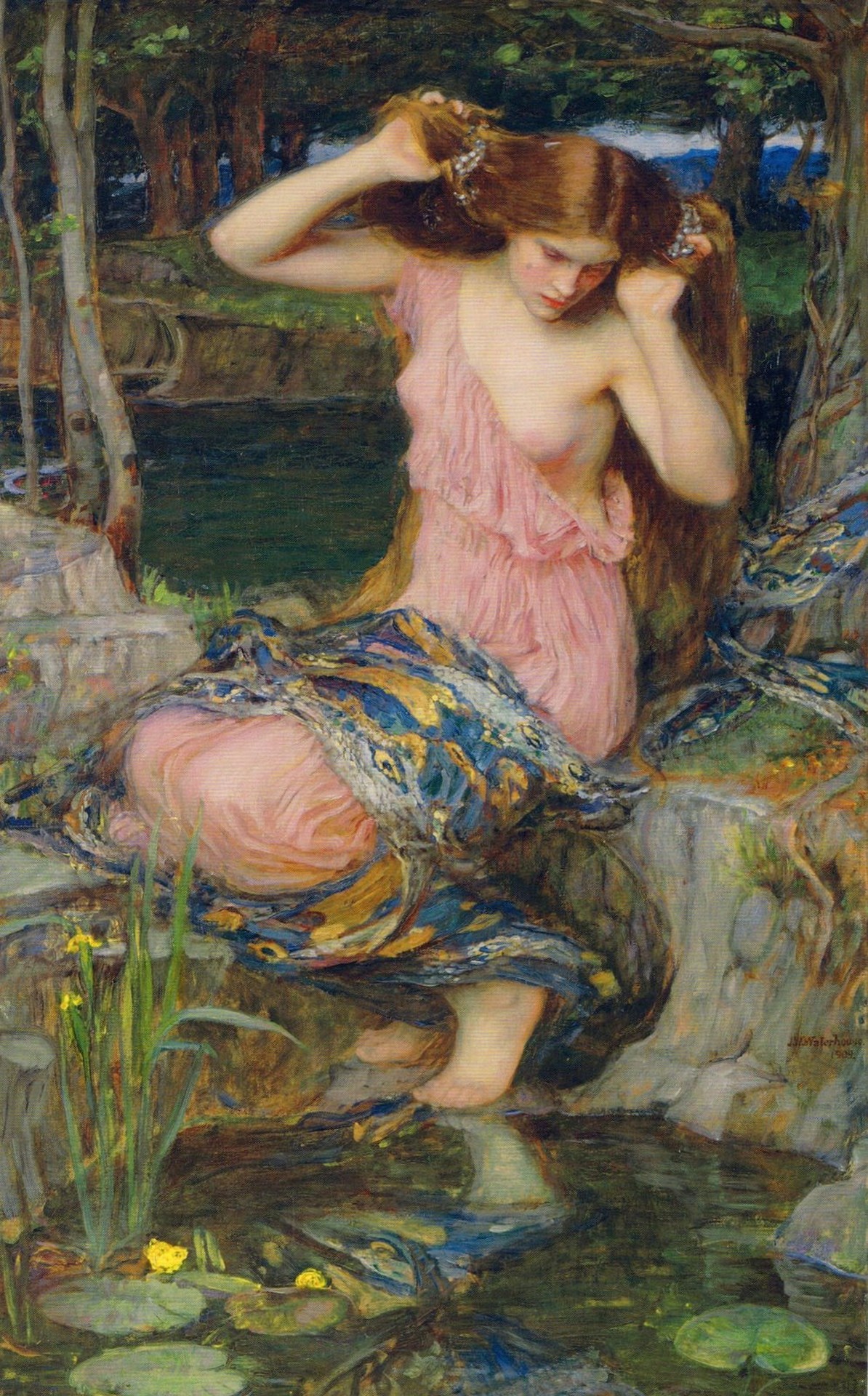 Lamia Waterhouse - by John William Waterhouse