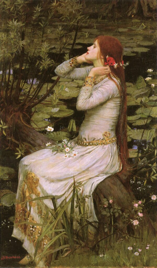Ophelia 1894 - by John William Waterhouse