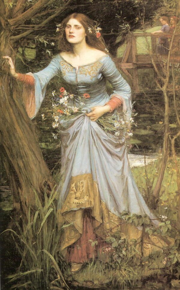 Ophelia 1910 - by John William Waterhouse