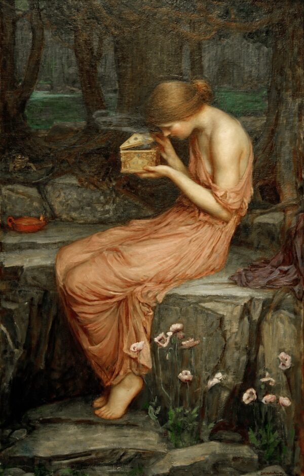 Psyche-Waterhouse - by John William Waterhouse
