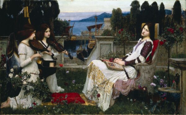 Saint Cecilia - 1895 - by John William Waterhouse