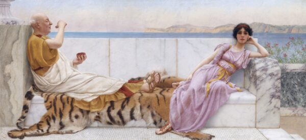 Eighty and eighteen - by John William Godward