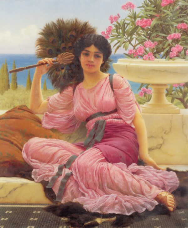 Flabellifera - by John William Godward
