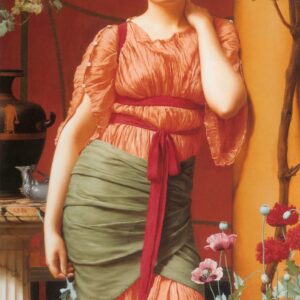 Nerissa-1906 - by John William Godward