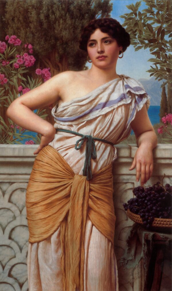 Reverie-1912 - by John William Godward