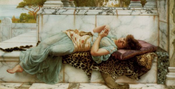 The Betrothed - 1892 - by John William Godward