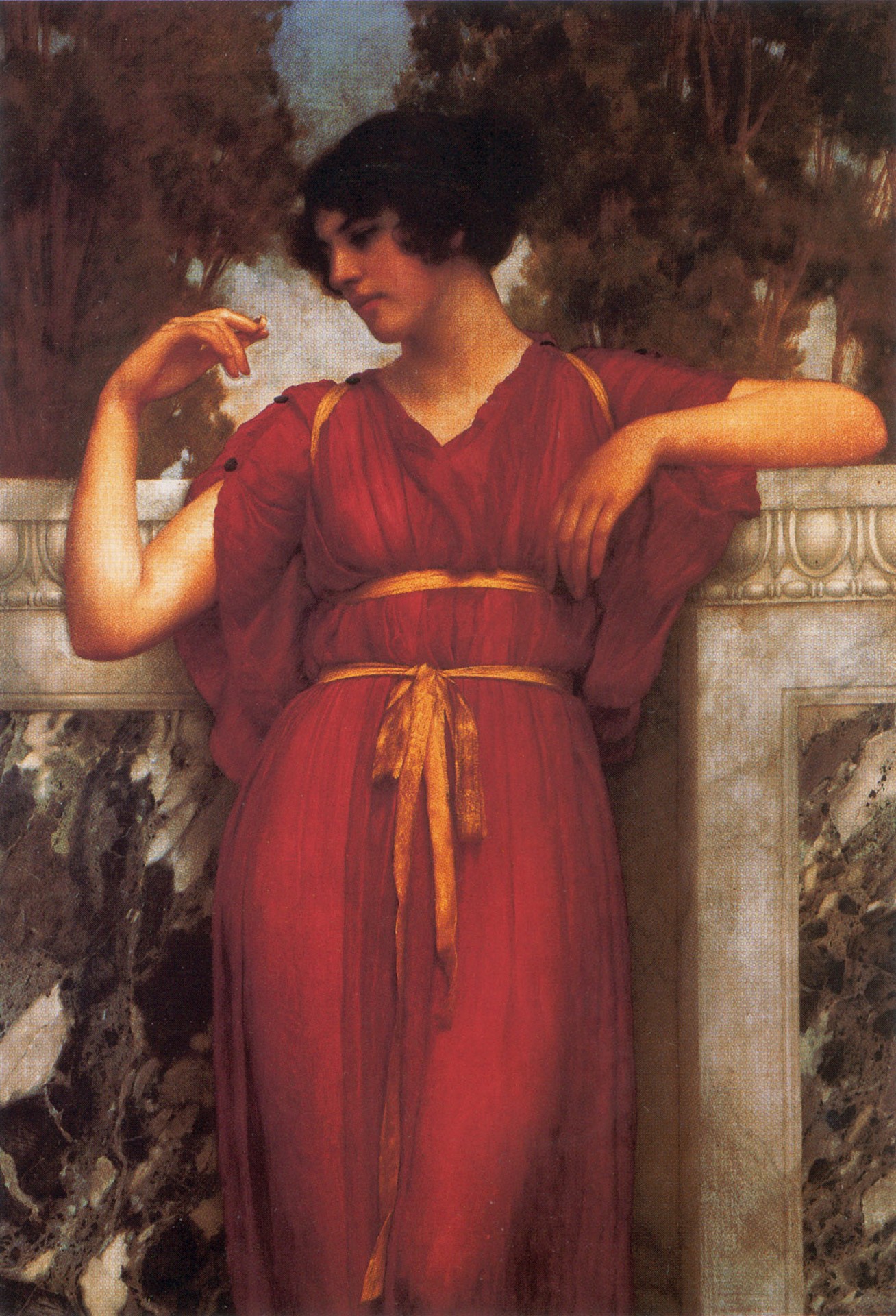 The Ring - by John William Godward