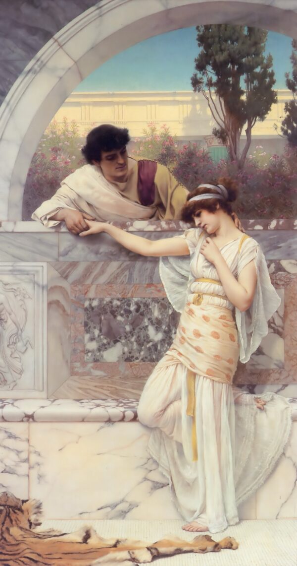 Yes or No 1893 - by John William Godward