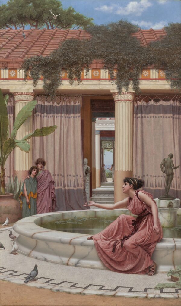 Innocent amusements - by John William Godward