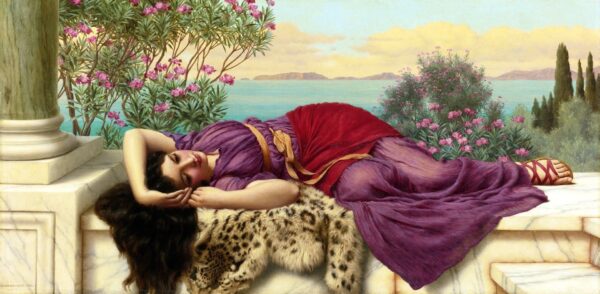 Dolce Far Niente (1906) - by John William Godward