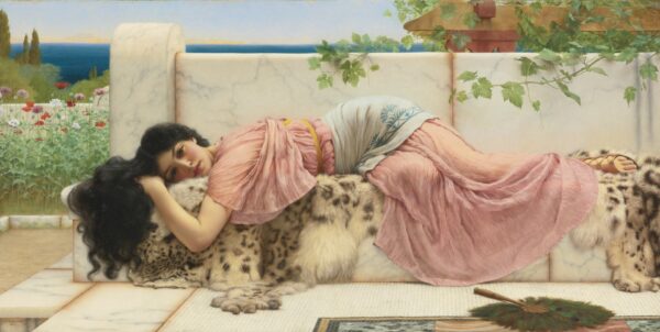 When the heart is young - by John William Godward
