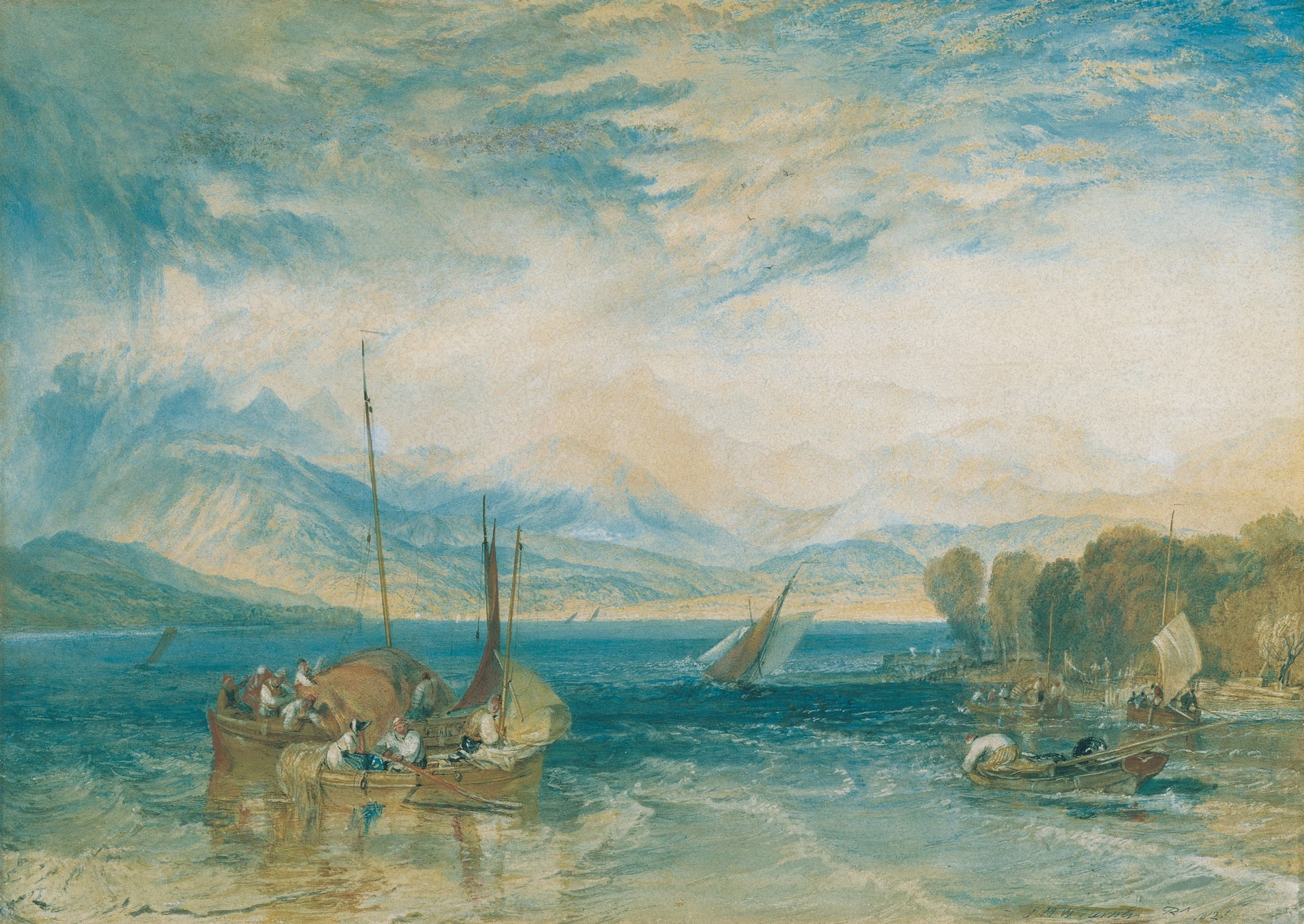 Windermere - by J. M. W. Turner