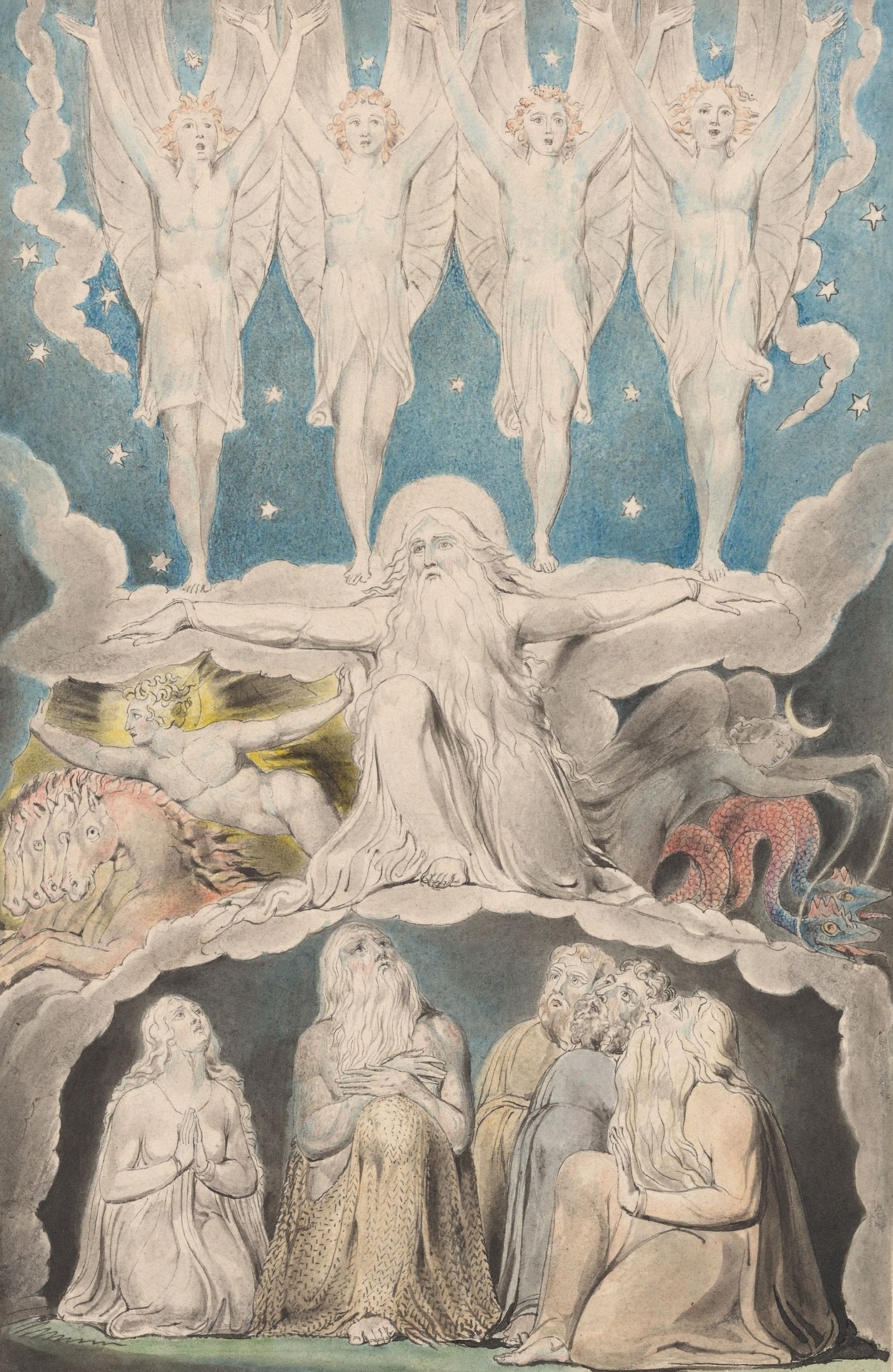 When the Morning Stars Sang Together - by William Blake